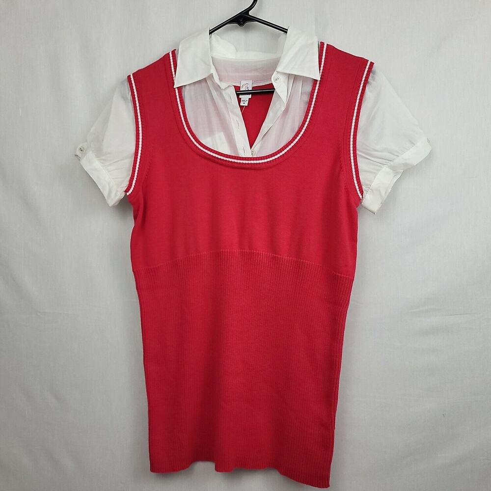 Office Siren‎ Maternity Corpcore Career Office Core Preppy Sweater Sz Medium